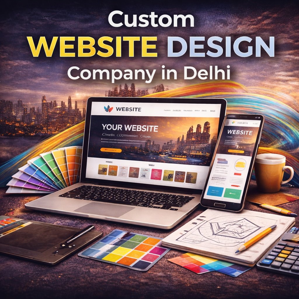 Custom Website Design Company in Delhi